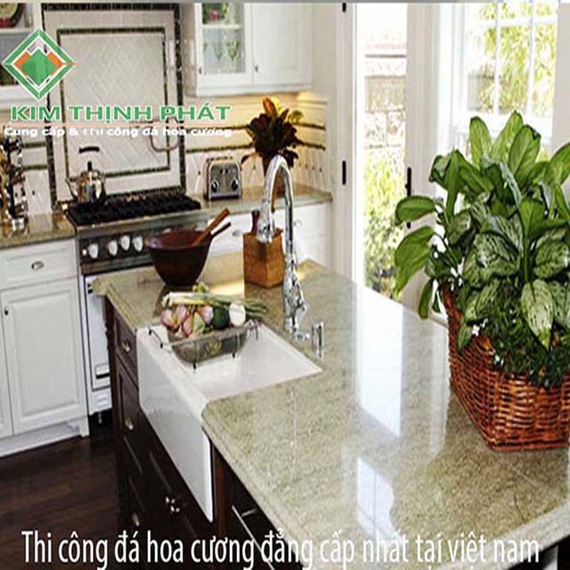 Bàn đá hoa cương granite đen