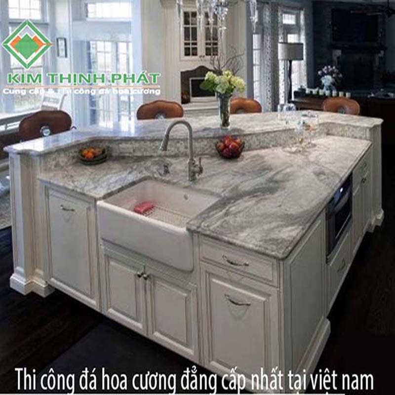 Bàn đá hoa cương granite hồng
