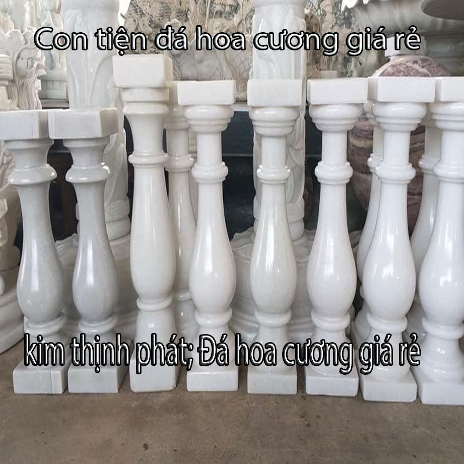 giá con tiện đá hoa cương