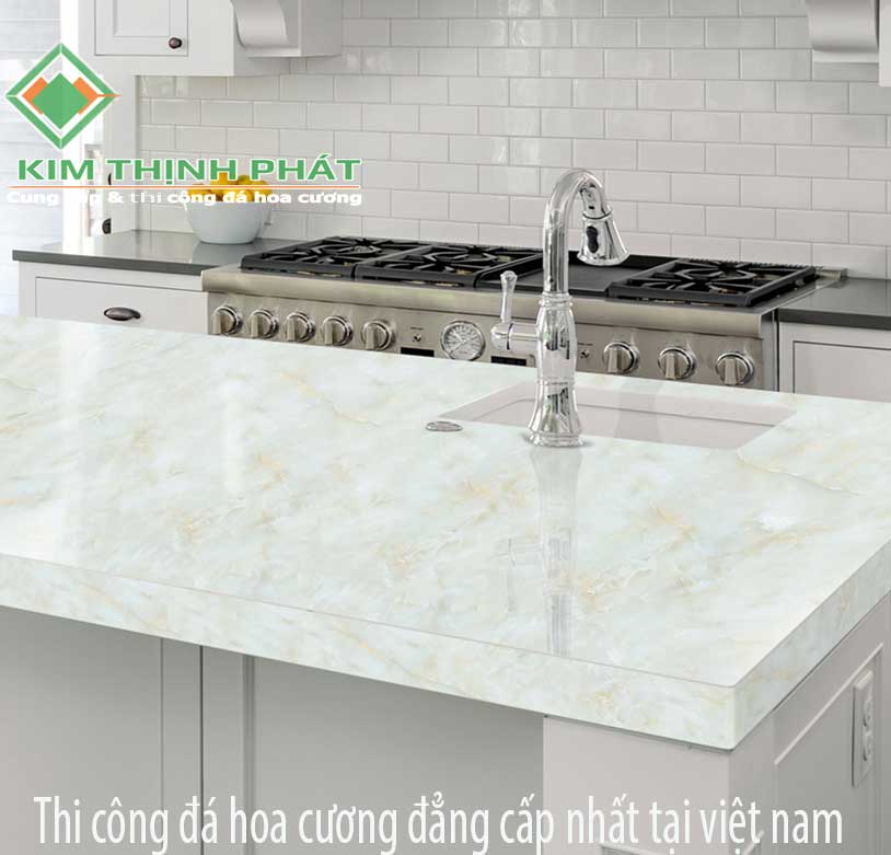 đá nhân tạo bếp