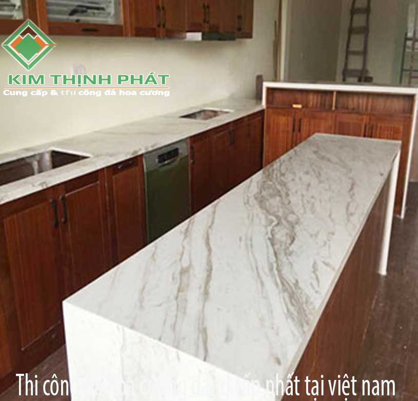 đá nhân tạo bếp