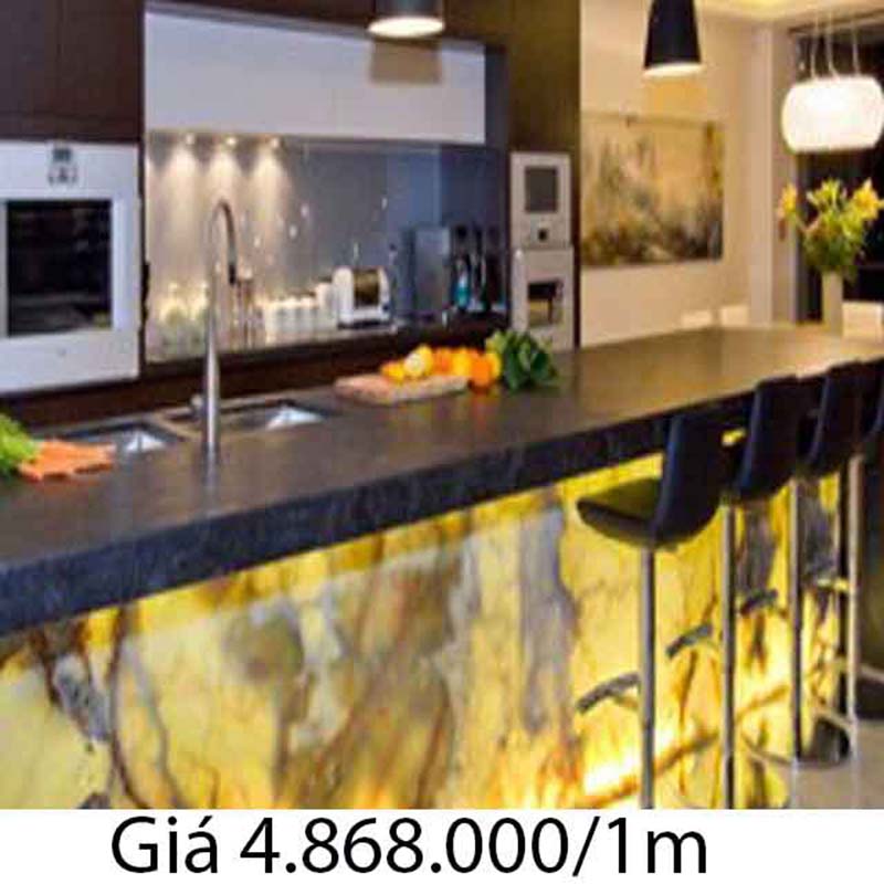 Đá hoa cương Cẩm Thạch ONYX xuyên sáng