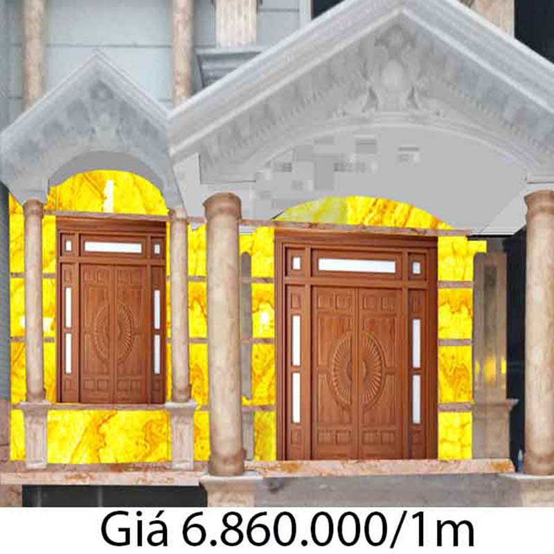 Đá hoa cương Cẩm Thạch ONYX xuyên sáng
