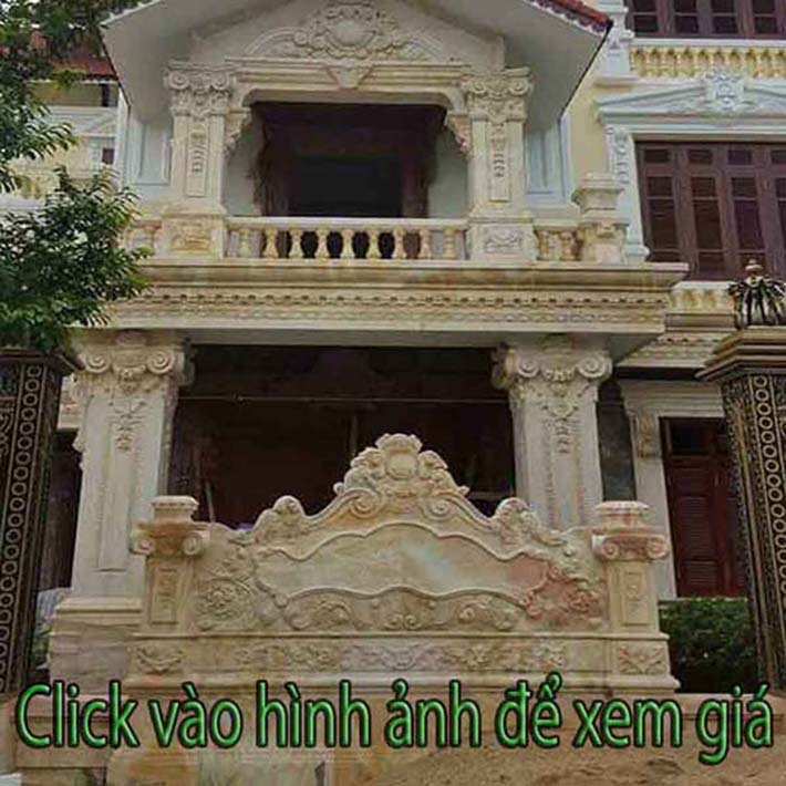 đá hoa cương cột vuông