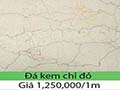 đá hoa cương kem chỉ đỏ