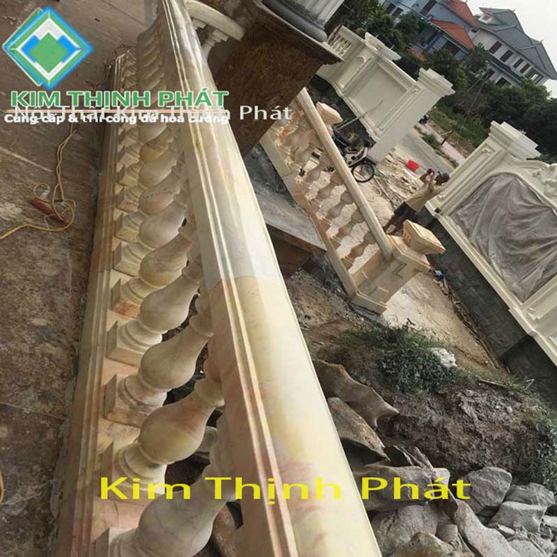 đá hoa cương lan can