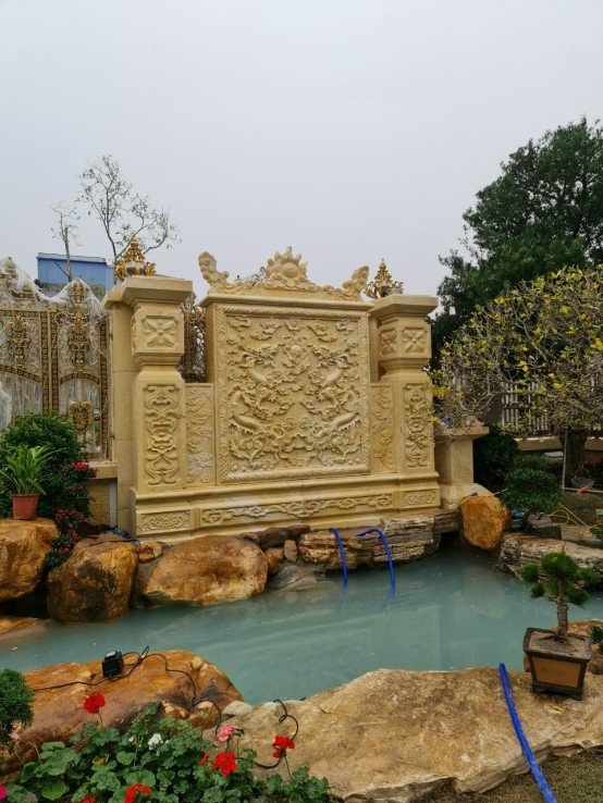 Bán đá hoa cương lan can