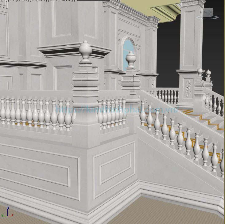 Bán đá hoa cương marble trắng kem Adonit