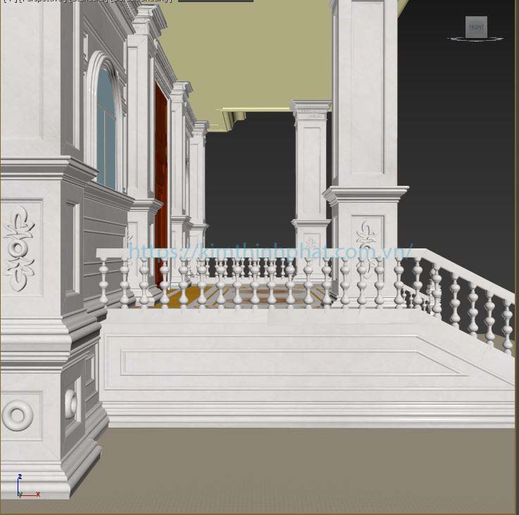Bán đá hoa cương marble trắng kem Adonit