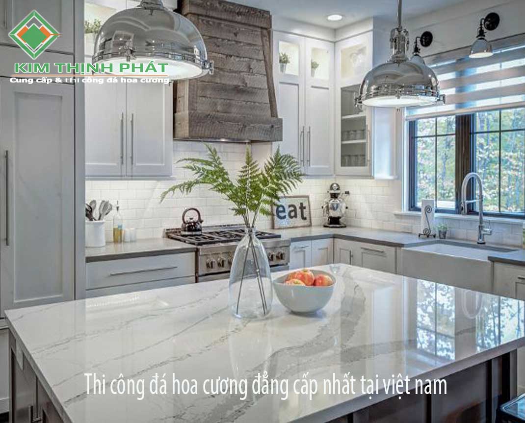 Đá hoa cương mặt bàn bếp 028