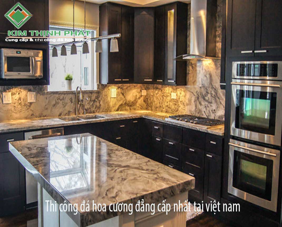 Đá hoa cương mặt bàn bếp 036