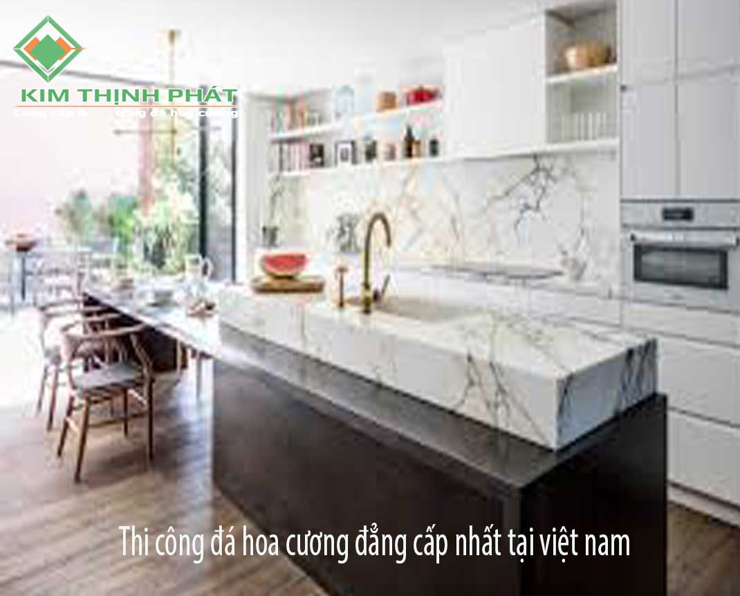 Đá hoa cương mặt bàn bếp 039