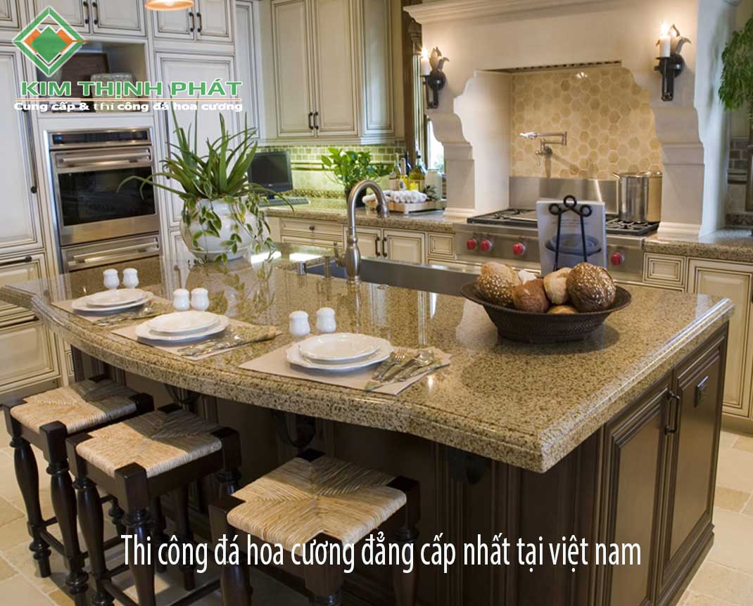 Đá hoa cương mặt bàn bếp, 045