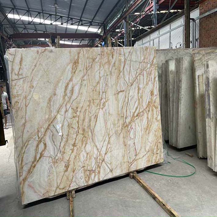 Đá hoa cương với gam màu sắc đẹp tự nhiên