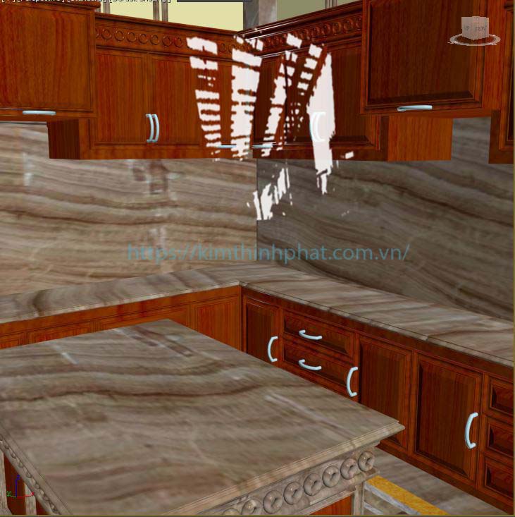 Đá hoa cương bếp giá rẻ