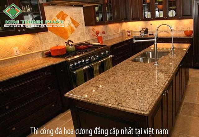 đá hoa cương bếp