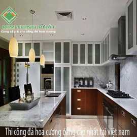 Mặt bàn đá hoa cương negro marquina