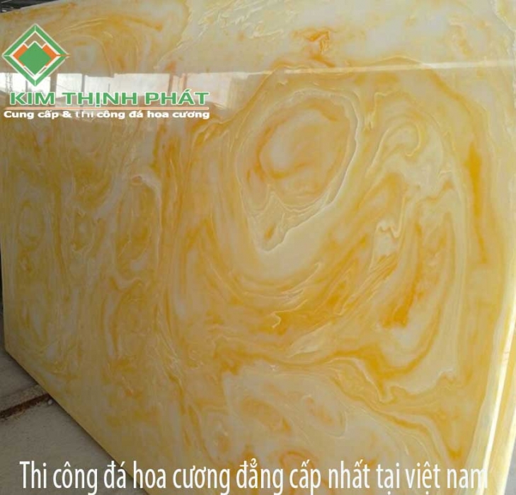 Đá hoa cương VÀNG ONYX NHÂN TẠO